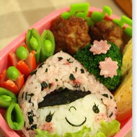 苺ガールのお弁当。