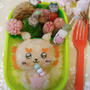 ちいかわシーサーくんめんつゆおにぎりで春弁当〖キャラ弁〗