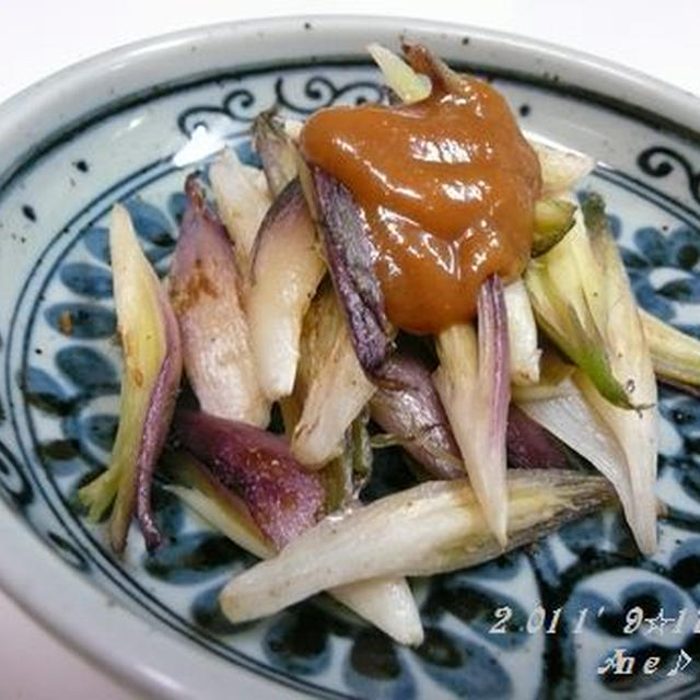 みそチャップ・・・・・＜焼き茗荷