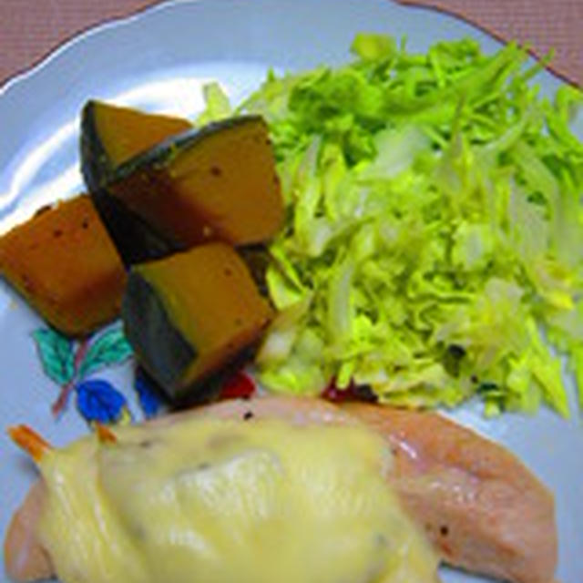 「鶏ささみのチーズ焼き」