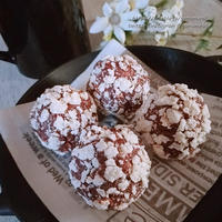 使うのはラップと保存袋だけ♪ ブルボン スライス生チョコレート de シリアルチョコボール