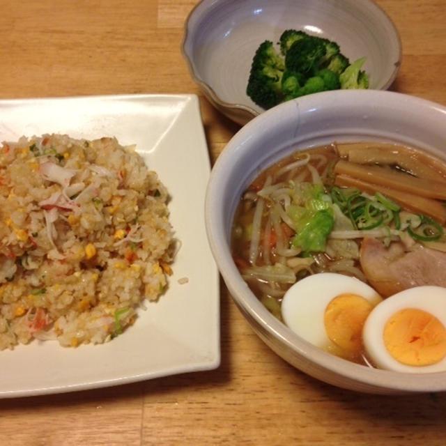 昨夜はラーメンなど～