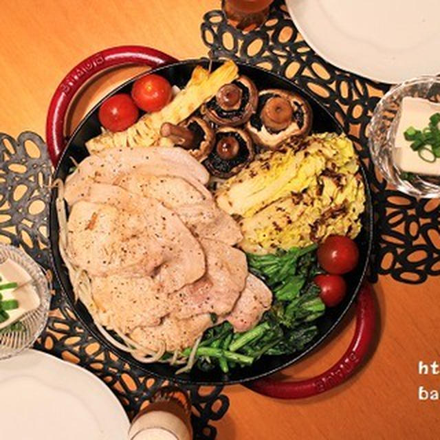 ストウブで『春野菜ＢＢＱ』な夜。
