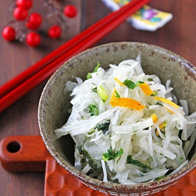 大根まるごと常備菜&ちょい足しでグーンと味がしまる調味料