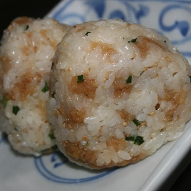5月17日　　朝弁　　たぬきにぎり