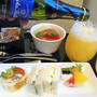 グレードアップしたANAプレミアムクラスの機内食第13弾！★羽田⇔那覇便：夕食＆軽食★そして9月からシャンパンに！