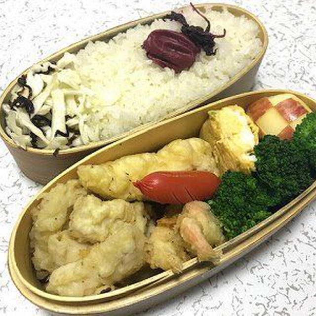 筍の天ぷら弁当