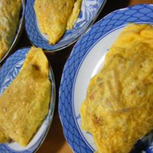 もやしオムレツ