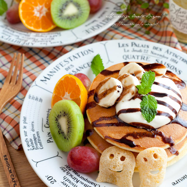 ハロウィン★パンケーキプレート