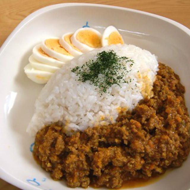 フライパンで。煮込まず簡単キーマカレー