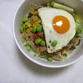 ロブション先生の目玉焼きとカフェ風のっけゴハン