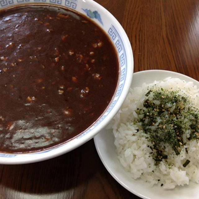 宴会の翌日やけどガッツリ「炸醤麺ライス」