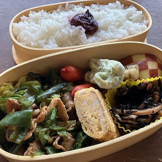 回鍋肉弁当