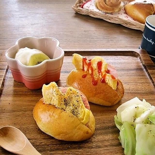 自家製パンでおひとりさまランチ