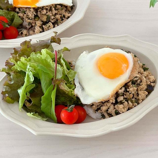 【業務スーパー】1kgの鶏ひき肉を使い切り‼︎① / 簡単‼︎和風ガパオライス