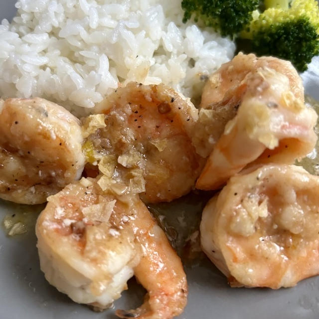 ガーリックシュリンプが食べたくなって