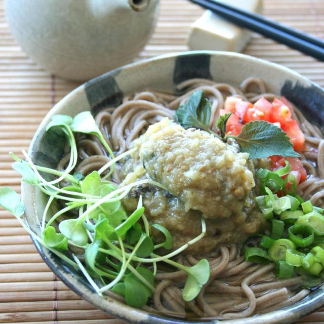 Eggplant Caviar Soba茄子キャビア蕎麦
