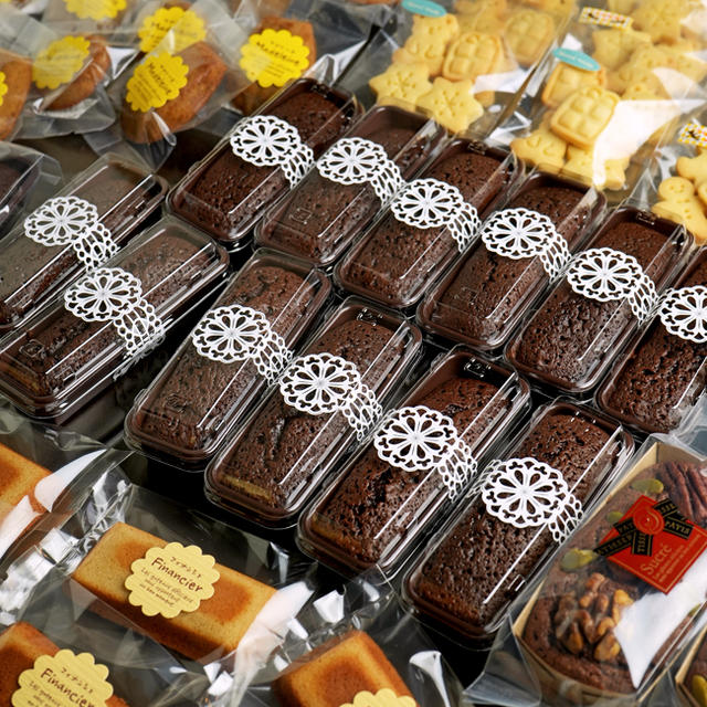 お菓子ボックス作り　その2　クッキー以外の焼き菓子編