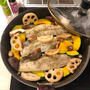 晩御飯はフランスパンです！！