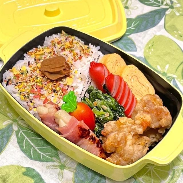 【お弁当】9月3日＊新学期スタートで今日から3人分の簡単弁当♩♩♩