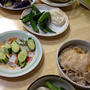 温玉素麺で晩酌