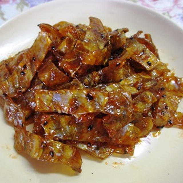カワハギの干物のオカズ By Sugarmさん レシピブログ 料理ブログのレシピ満載