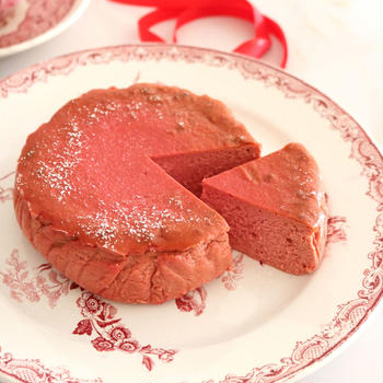 ビーツのチーズケーキ