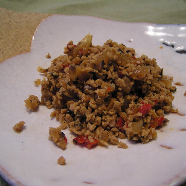 旨味たっぷり！畑の肉そぼろ！！