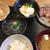 豚肉の利休漬け定食