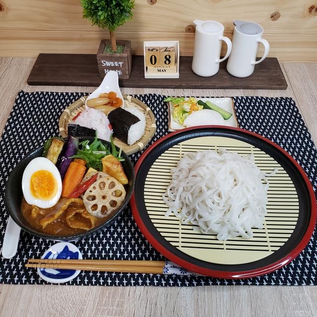 365日の献立　５月８日　ひと手間かけたカレーうどん