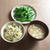 豆の炒めものと豆ごはん