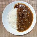 味付け肉をタレごと使ったカレー🍛