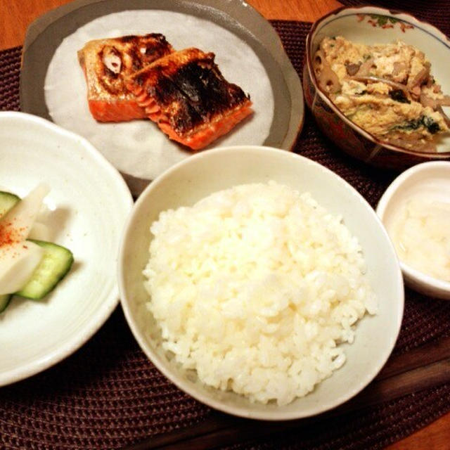 紅鮭ハラミは美味しいね！