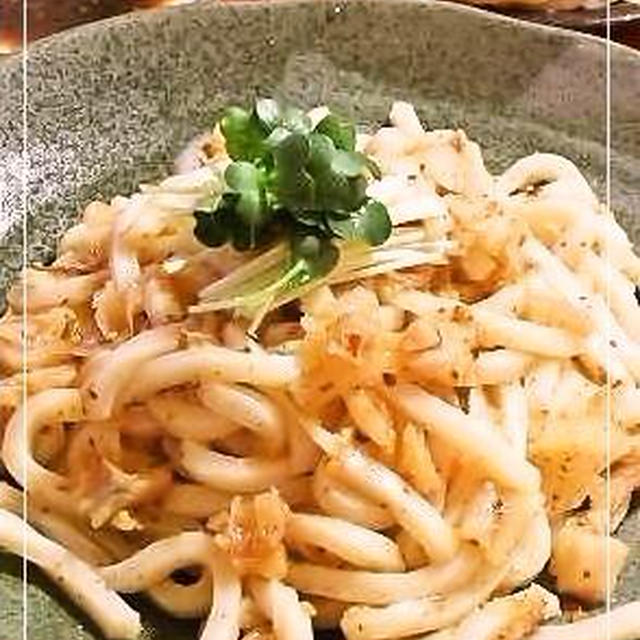 10分で完成☆梅キムチ冷やしうどん