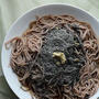 黒ゴマ蕎麦