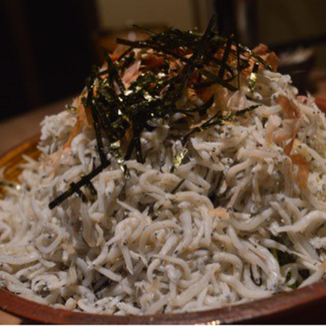 【秋葉原】シーマン　秋葉原店　しらすと大根サラダ　イカのホイル焼きでカルシウムとタウリン補給