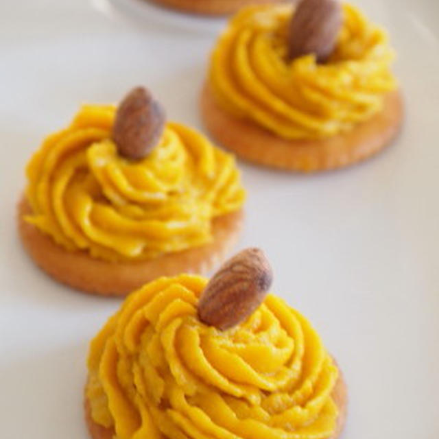 かぼちゃと柿のクリーム。。。