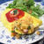 残りご飯で。大人のスパイシー・オムライス。『シーフード・ハリッサオムライス』