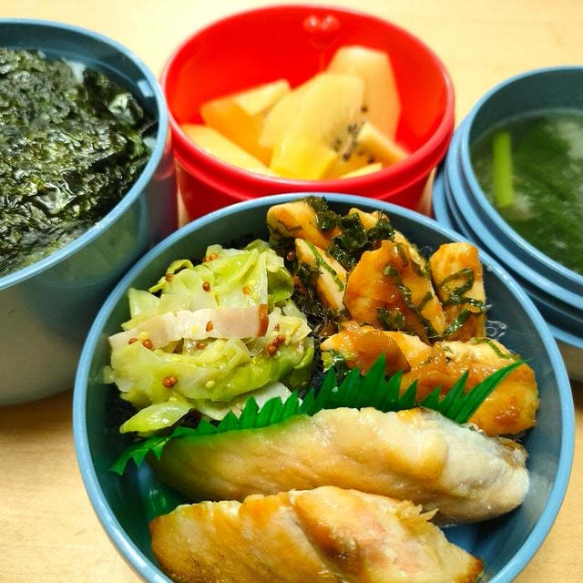 中学男子弁当★41日目