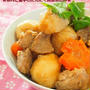 圧力鍋で時短！豚肉と里芋のにんにく醤油煮込