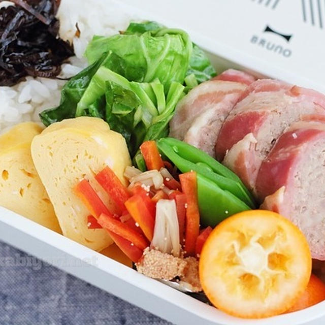 レンジで作るミートローフ弁当｜簡単レシピ付き