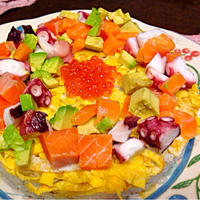 海鮮チラシ寿司 Chirashi-sushi