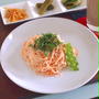 パスタソースで冷たいそうめん