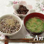 ☆ちりめん山椒＆豆苗のお味噌汁☆