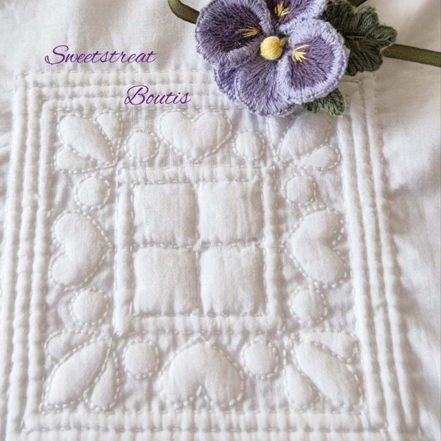 【刺繍】南仏の刺繍　ブティ