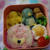 【キャラ弁】美人三姉妹コラボマッシュポテト&きよっぺちゃんの平面ベビーちゃん弁当