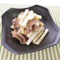 塩だけでも一工夫で絶品♪大根と豚肉の塩炒め