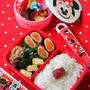 中学生のお弁当　フツーのお弁当（笑）