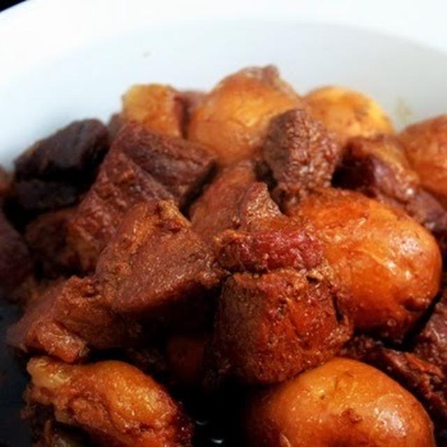 Tau Yu Bak、豆油肉│シンガポール風豚肉の醤油煮