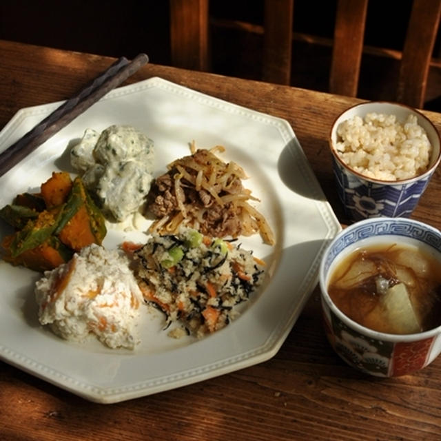 ちょっとしたおかず５種（２０１４．９．１９）